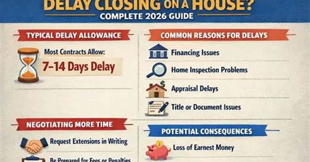Can Builder Delay Closing?