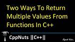 Can C Function Return Multiple Values?