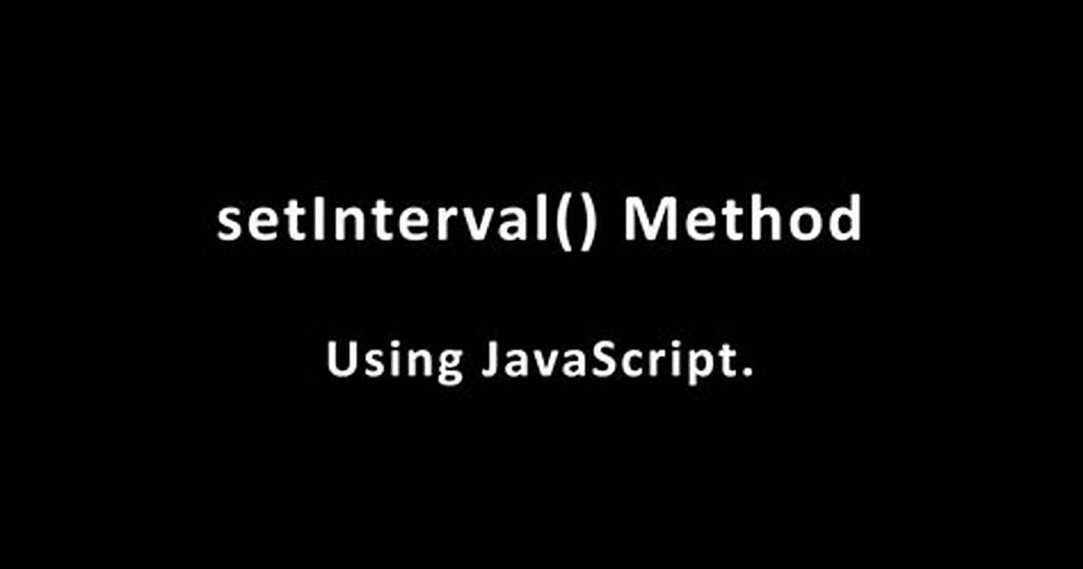 Can clearInterval() Be Called Inside setInterval()?