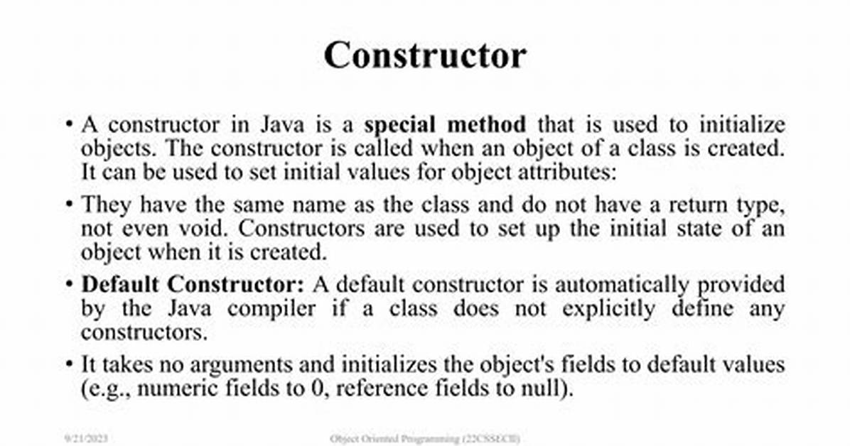 Can Constructor Return a Null Object?