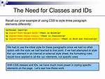 Can Css Ids Have Spaces