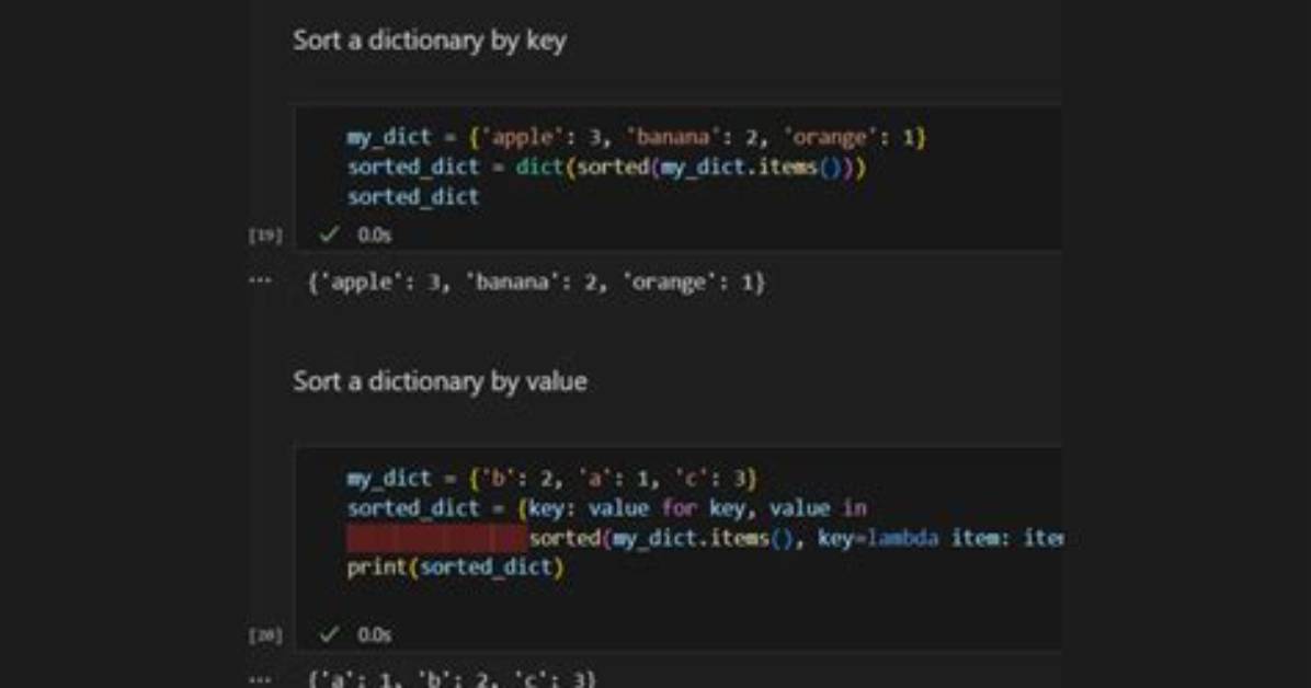 Can Dictionary Be Sorted in Python?