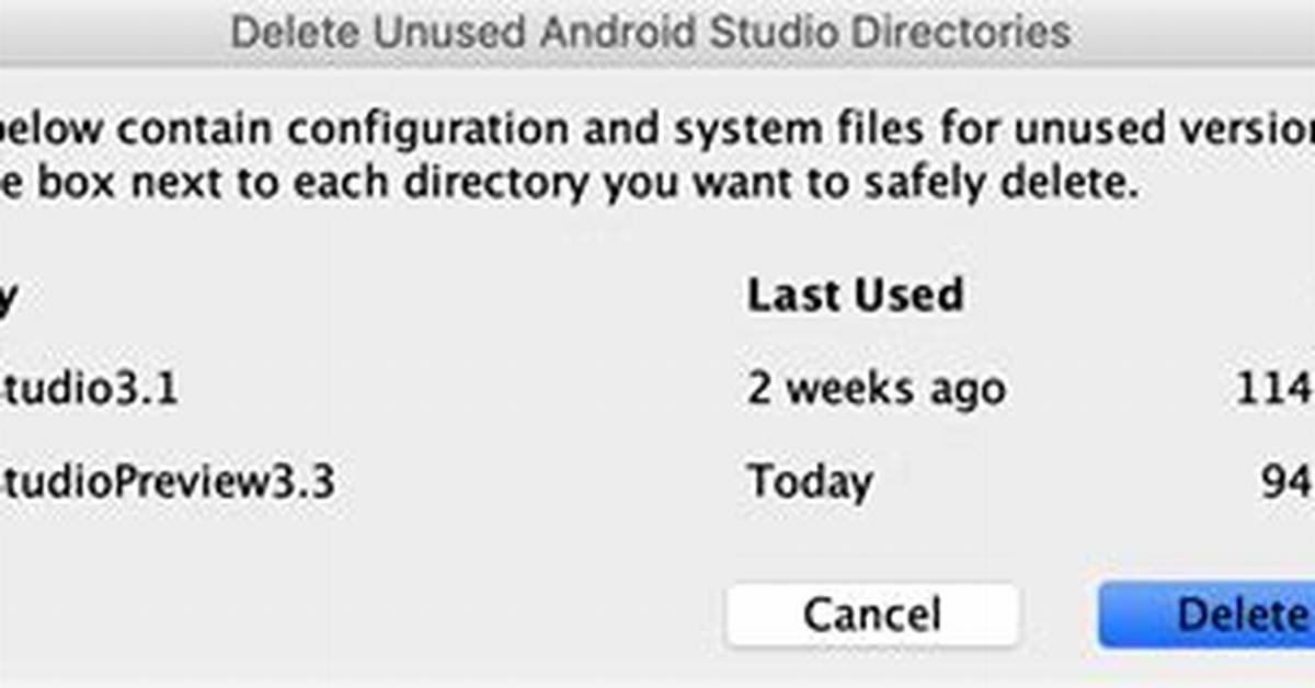 Can I Delete Android Sdk?