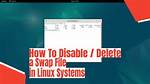 Can I Delete Linux Swap?