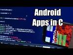 Can I Develop Android App Using C?