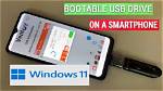 Can I Make Bootable Usb from Android?