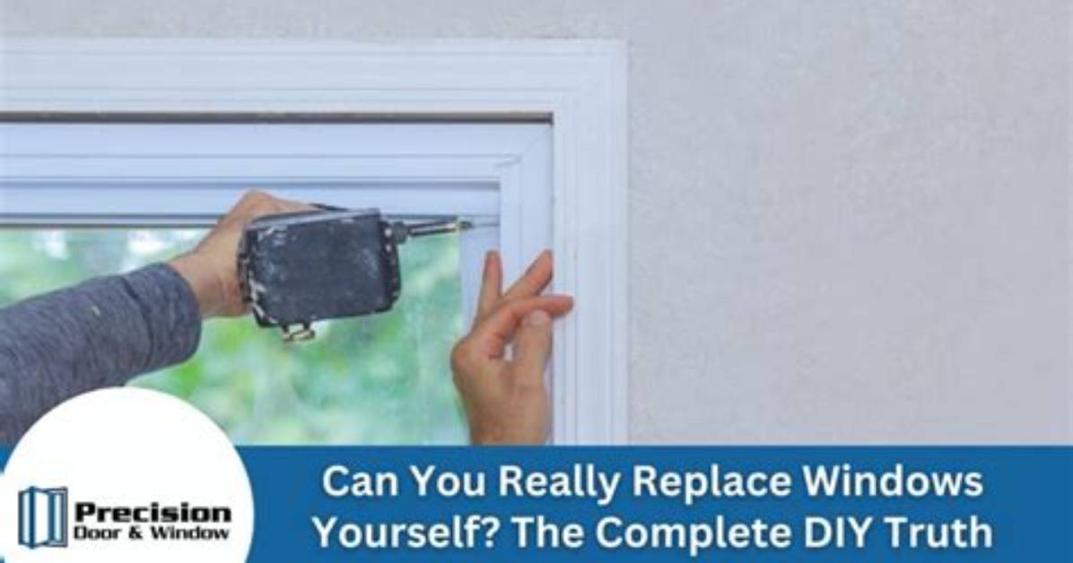 Can I Replace a Window Myself?