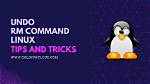 Can I Undo Rm in Linux?