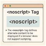 Can I Use Noscript Tag?