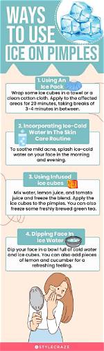 Can Ice Cube Remove Pimples?