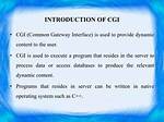 Can Java Be Used as a Cgi Language?
