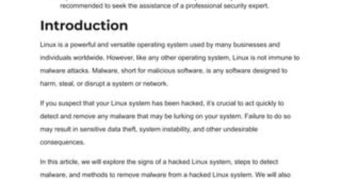 Can Linux Be Hacked?
