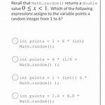 Can Math. Random Return 1?