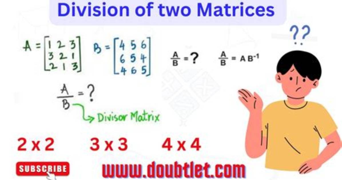 Can Matrices Be Divided?
