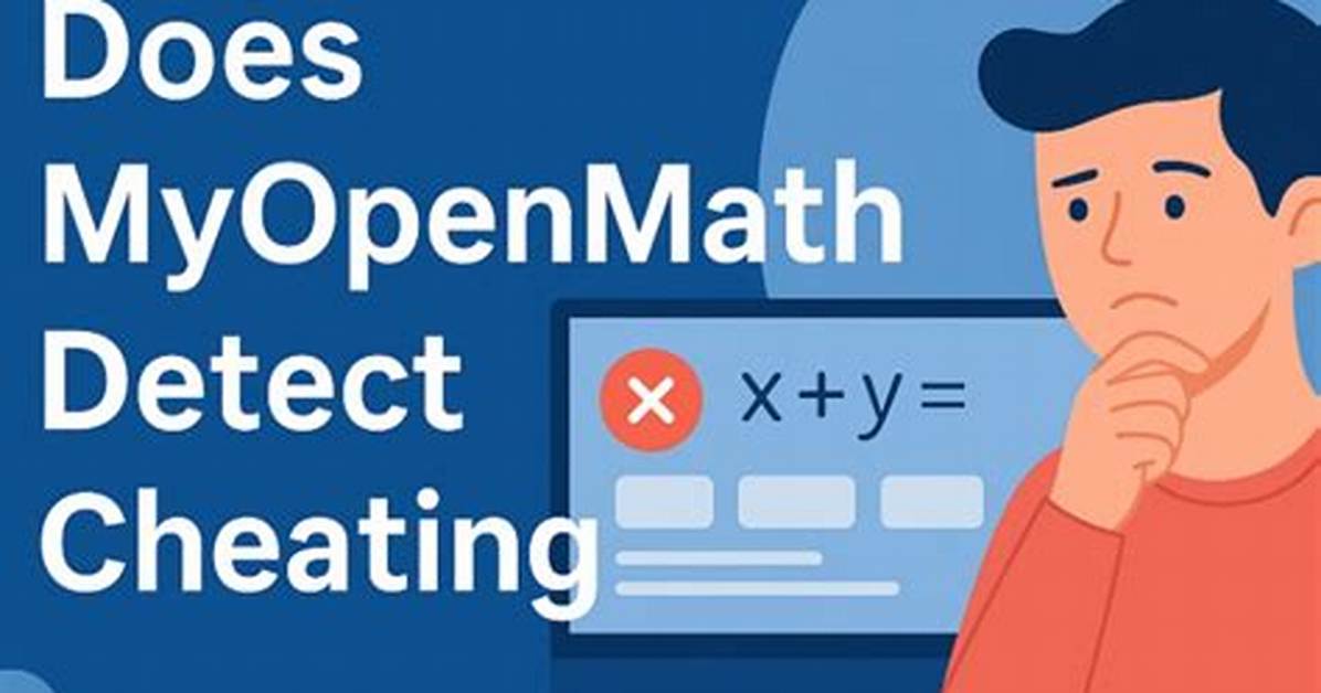 Can Myopenmath Detect Cheating?
