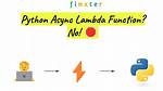 Can Not Await Async Lambda