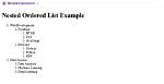 Can Ordered and Unordered Lists Be Nested Together?