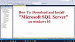 Can Sql Server Run on Windows 10 Home?