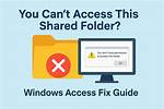 Can’t Access Windows 7 Shared Folder from Windows 10?