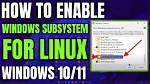 Can't Enable Windows Subsystem for Linux?