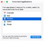 Can't Force Quit Mac?