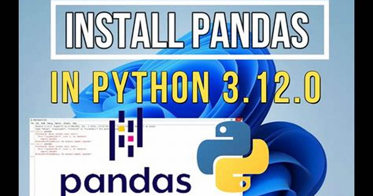 Can't Install Pandas on Python 3.8 [Closed]