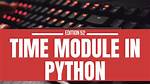 Can't Install Time Module