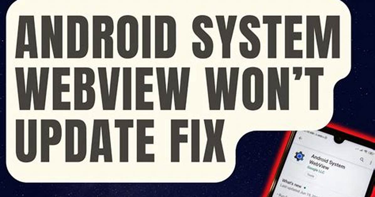 Can't Update Chrome Android?