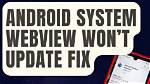 Can't Update Chrome Android?