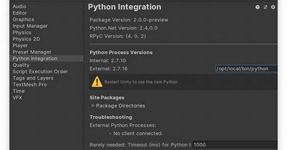 Can Unity Use Python?