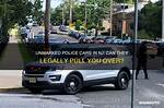 Can Unmarked Police Cars Pull You over in Michigan