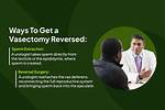 Can Vasectomies Reverse Themselves?