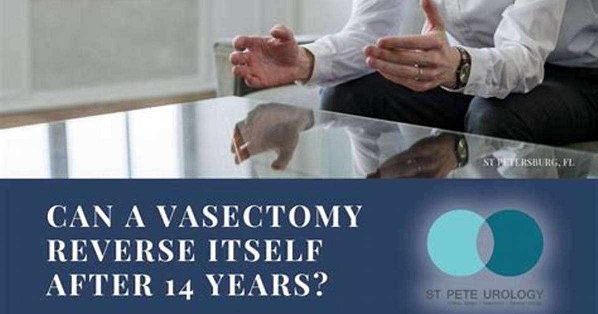 Can Vasectomy Reverse Itself?