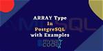Can We Store Array in Postgresql?