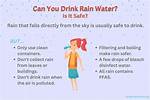 Can We Use Rain Water for Drinking?