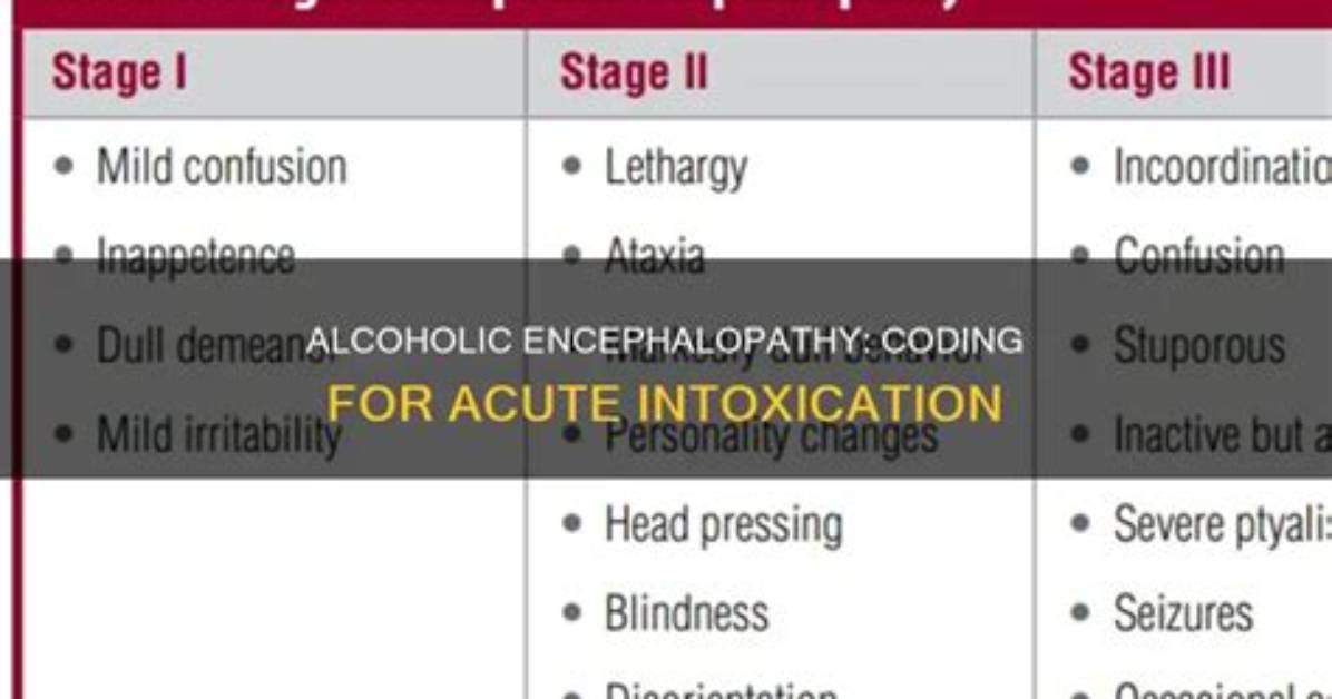 Can You Code Encephalopathy?