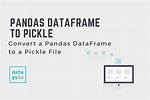 Can You Pickle Dataframe