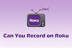 Can You Record on Roku?