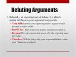 Can You Refute a Statement?