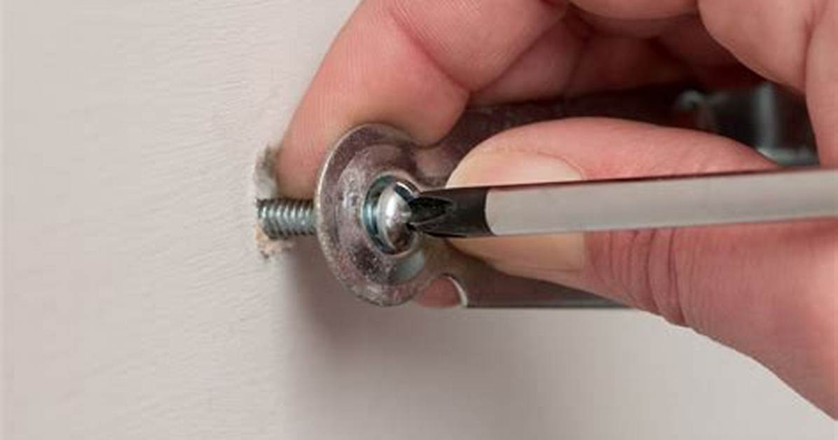 Can You Screw Knobs into Wall