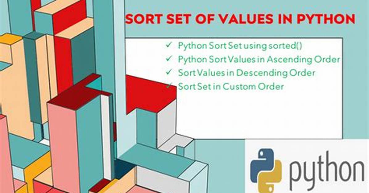 Can You Sort a Set Python? Check This out | Python Sort a Set