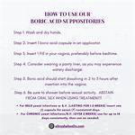 Can You Use Boric Acid Suppositories After Intercourse