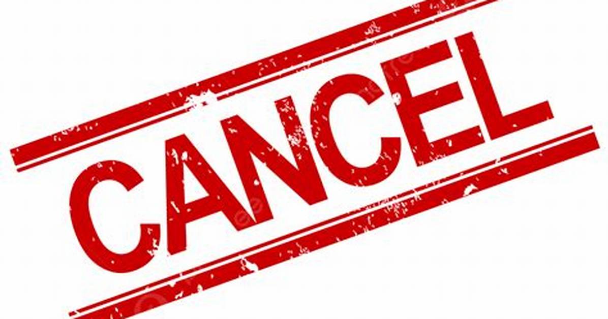 Cancel