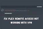 Cannot Access Plex Outside Lan