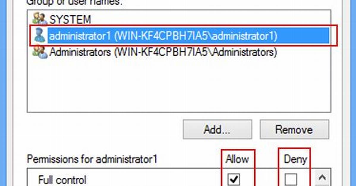 Cannot Change Permissions to Folder
