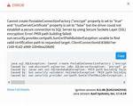 Cannot Create Poolableconnectionfactory