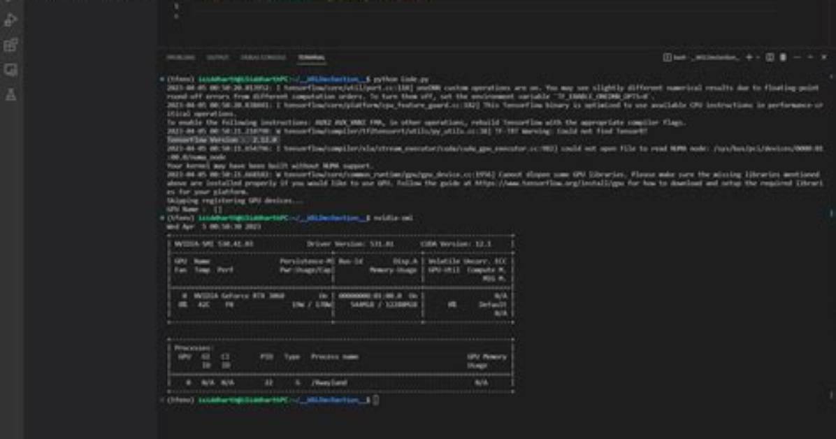 Cannot Dlopen Some Gpu Libraries. Skipping Registering Gpu Devices