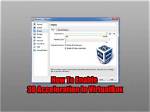 Cannot Enable 3D Acceleration on Virtualbox
