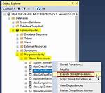 Cannot Execute Synonym Stored Procedure with Sql Server Odbc Driver; Works with Oledb