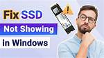 Cannot Find My Ssd